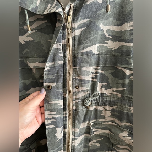 Kensie Jeans Camo Utility Jacket, size XL - Picture 5 of 13